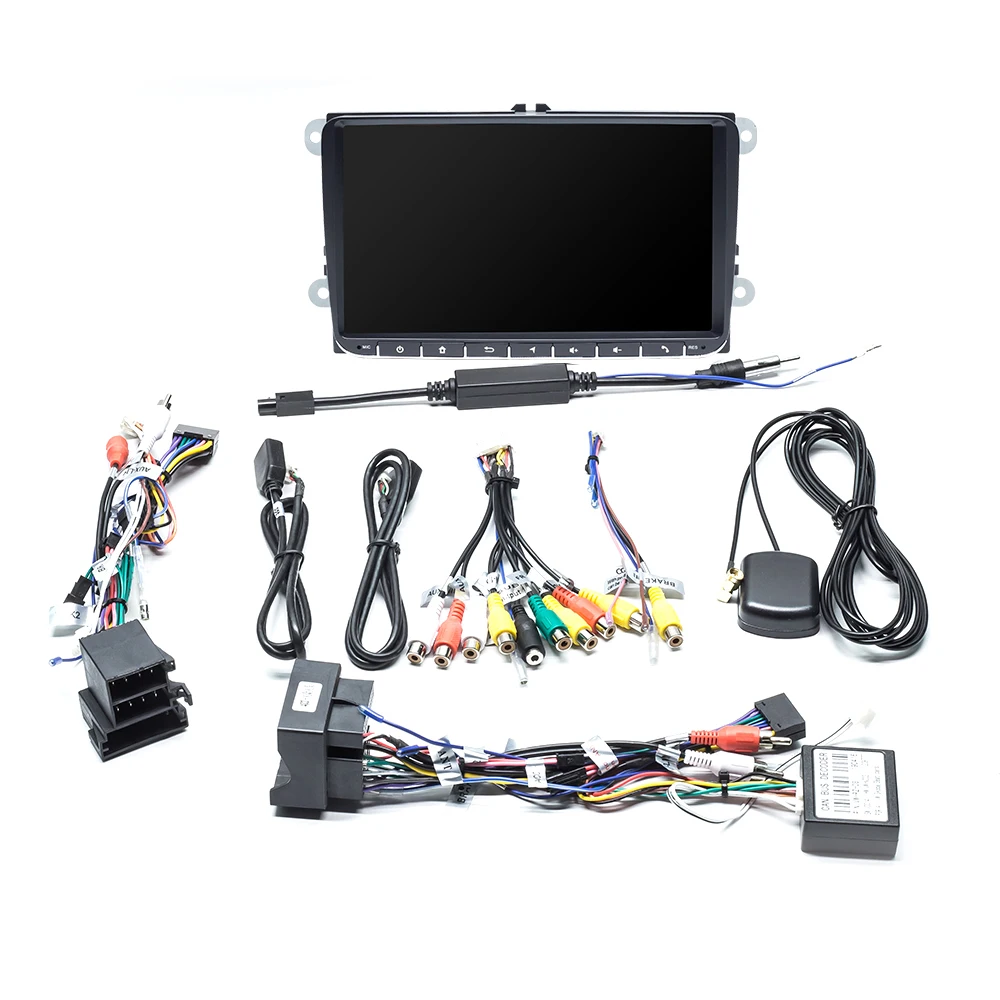 " 2Din Android 9 Автомобильный DVD Радио gps навигация для VW Passat B6 volkswagen Jeta touran Skoda Octavia 2 golf 5 6 мультимедийный плеер