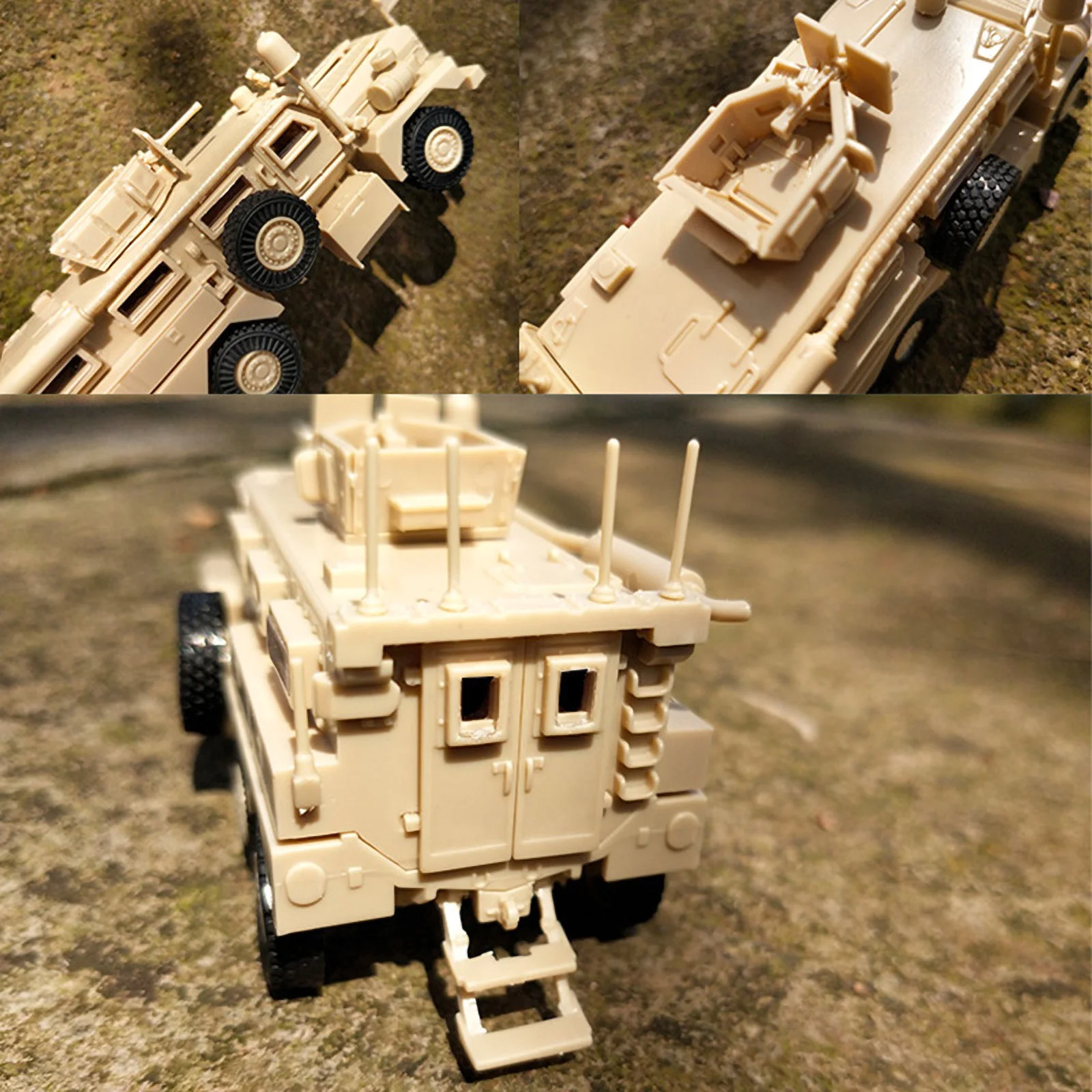 Najtaniej TAIHONGYU 1 72 usa COUGAR 6x6 MRAP VHICLE MM0668 ochrony odgromowej Anti zasadzki pojazdu montaż modelu wojskowe prezenty chłopiec