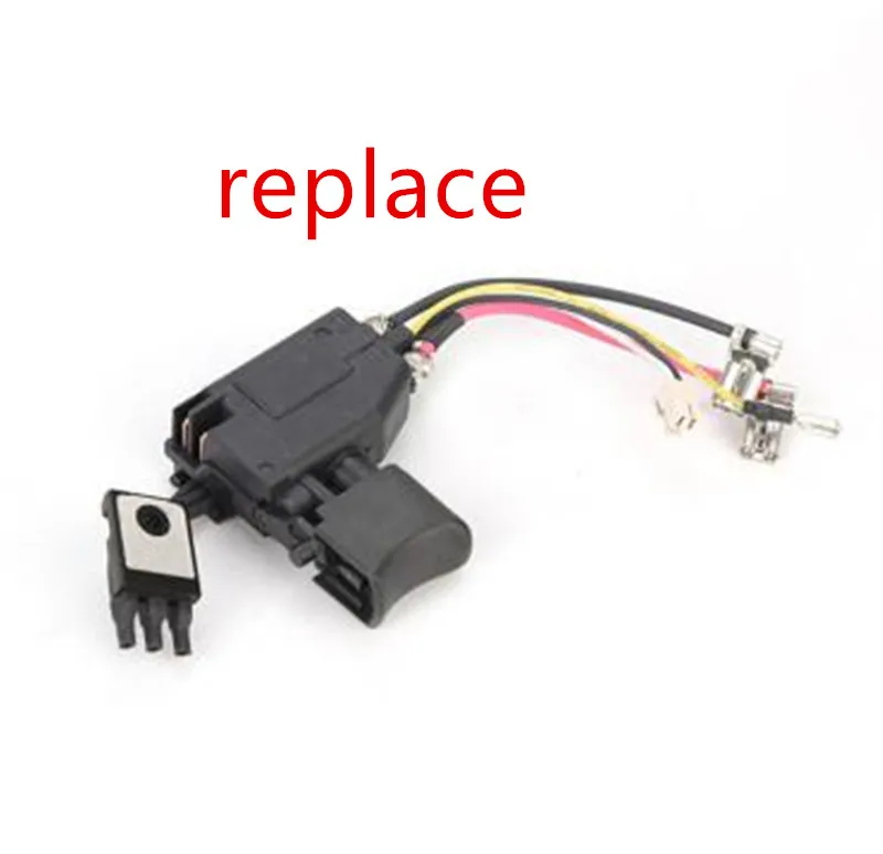 repalce Переключатель для Makita 650731-7 6506379 DDF456Z BHP446Z BDF456Z BDF456RFE BDF446Z DDF456 DDF446 BHP456 BDF456 BDF446 DHP456 DF456D - Цвет: repalce