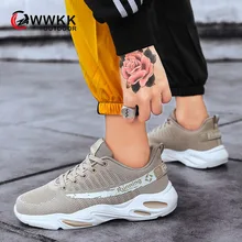 WWKK/осенние мужские кроссовки; мужская повседневная обувь; прогулочная обувь для вождения; офисная Уличная обувь; удобная легкая дышащая обувь для мужчин