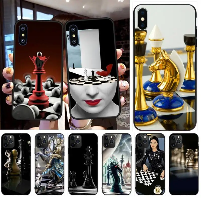 Чехол для телефона PENGHUWAN International chess Customer высокого качества iPhone 11 pro XS MAX 8 7 6 6S Plus X 5S