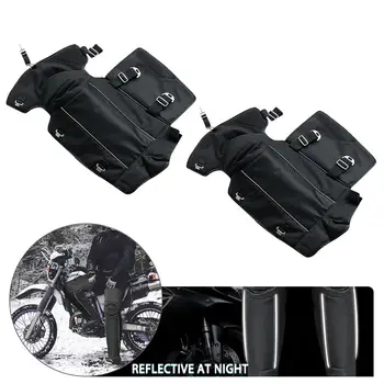 

OLOMM New Motorcycle Electrombile Windshield Protect thick warm knee Pads Winter Cold windproof rider Oxford Clothknee pads