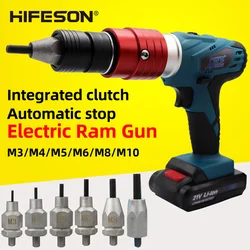HIFESON – pistolet à Riveter fileté 21V, outil de rivetage pour écrou M3 M4 M5 M6 M8 M10 