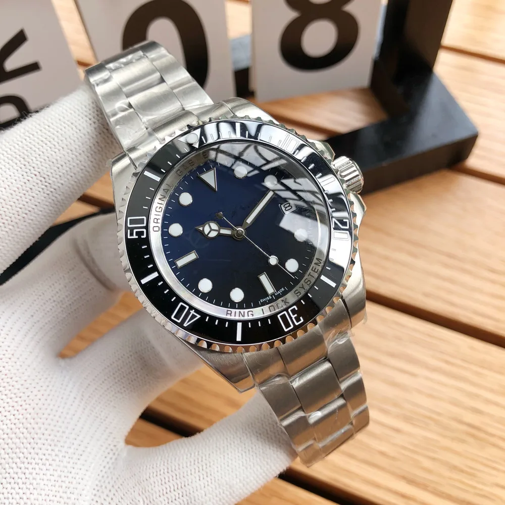 Мужские часы Топ Бренд роскошные Sub автоматические механические Спортивные с