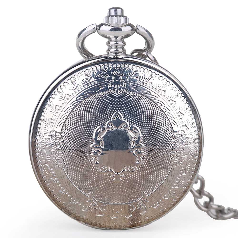 

Retro Automatic Mechanical Pocket Watch Stainless Steel Antique Watch Skeleton Dial Unisex With FOB Chain for Men Women Gifts