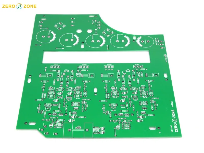 GZLOZONE черный корпус клон Naim NAP200 усилитель PCB Усилитель мощности 2 0 двойная панель |