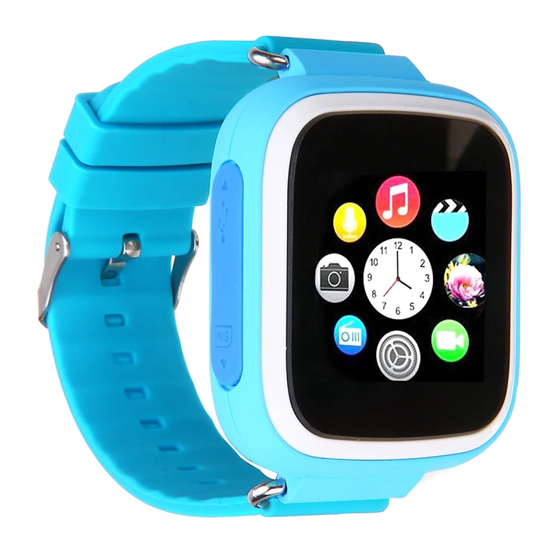  Q80 Kinder Kinder Smart Uhr GPS SOS Anruf Lage Gerät Tracker Armband Baby Anti-verloren Uhr Rosa/ b
