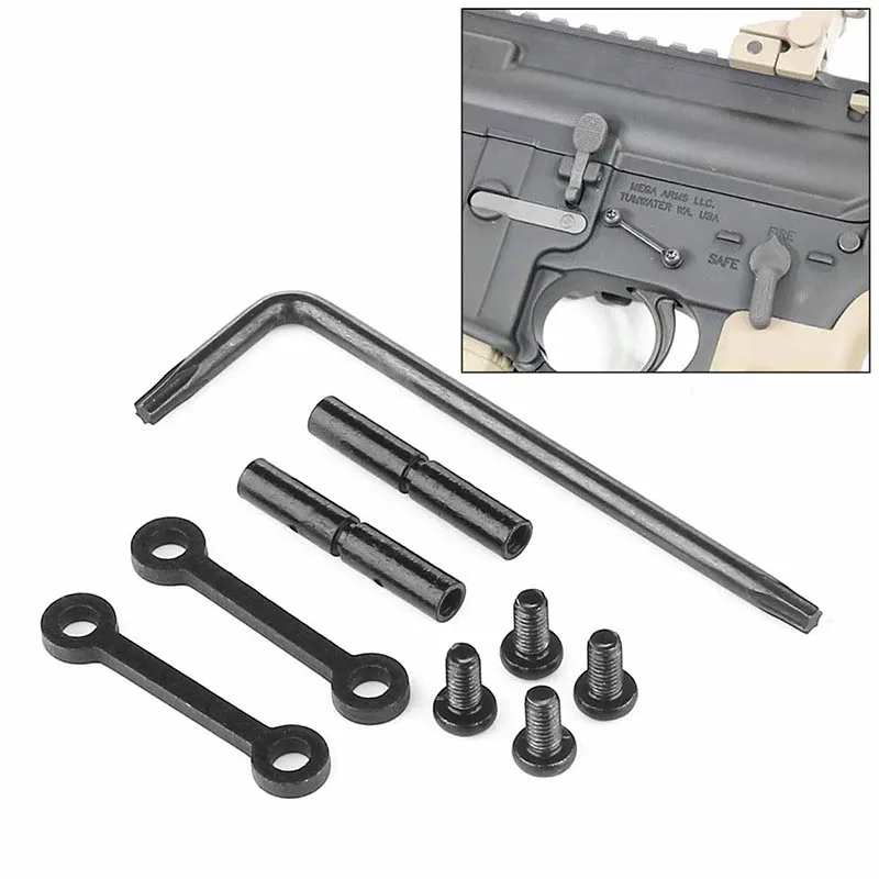 Airsoft M4 Тактический M16 пистолет AR 15 аксессуары стальные антиходовые вращающиеся