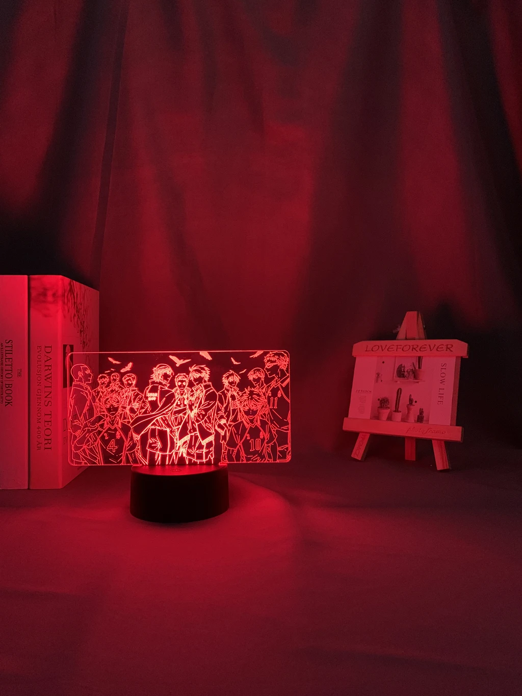 Haikyuu-Karasuno �� Led �߰� ���� ����, ħ�� ��� �߰� ���� ��� ���� ���� Haikyu Karasuno �׷� 3d ����