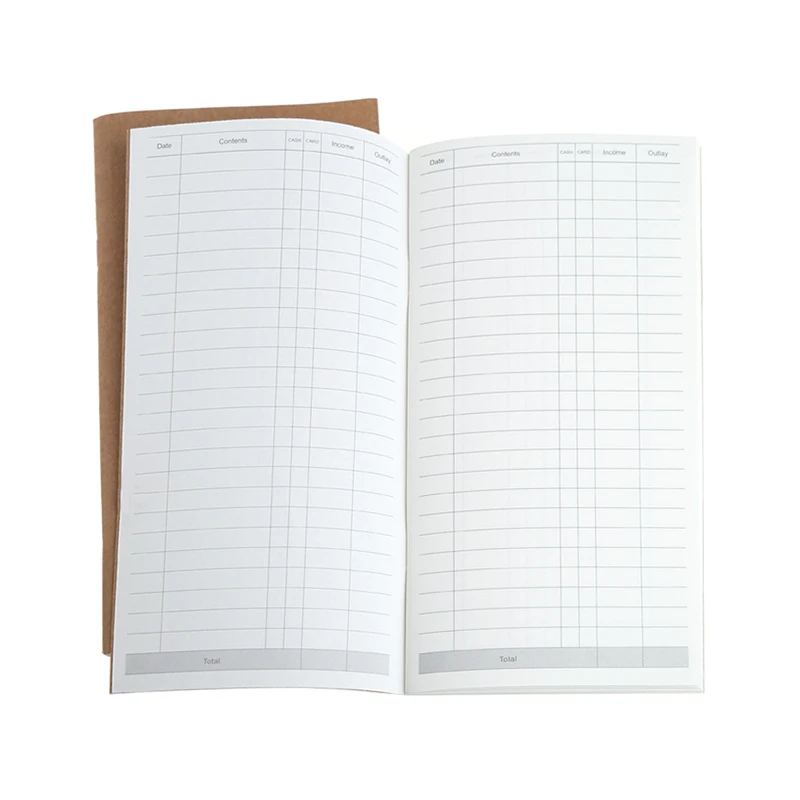 

Kraft Paper Notebook Account Book Dot Journal Diary Memo Blank Page Stationery