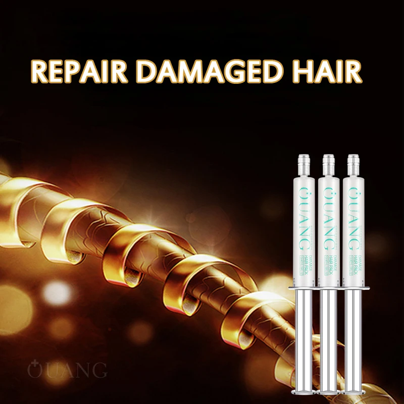 2pcs/lot Keratin Hair Repair Damage Hair Products Treatment Hair Mask Natural Hair Scalp Both Male and Female Can Use Hair Care