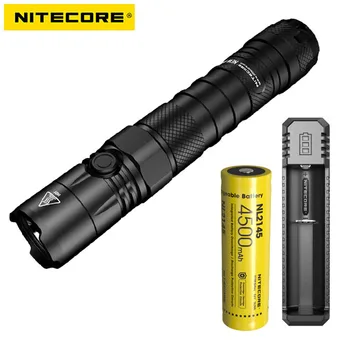 

1200 Lumens Nitecore NEW P12 Next Generation 21700 Tactical Flashlight+ nitecore UI1 charger + nitecore 21700 battery