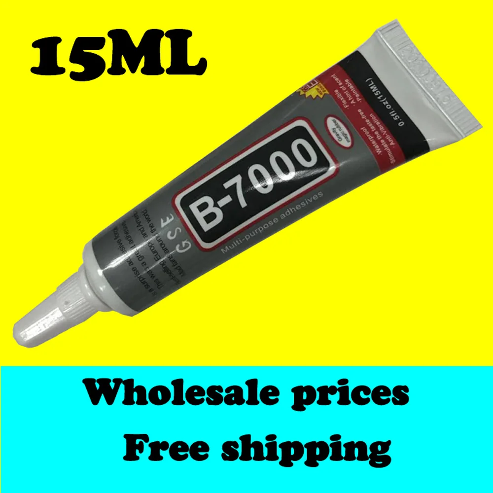 

15ML B7000 Glue Mobile Phone Touch Screen Super Glue Wholesale B-7000 Adhesive Telephone Glass Glue Repair Point Diamond Jewelry
