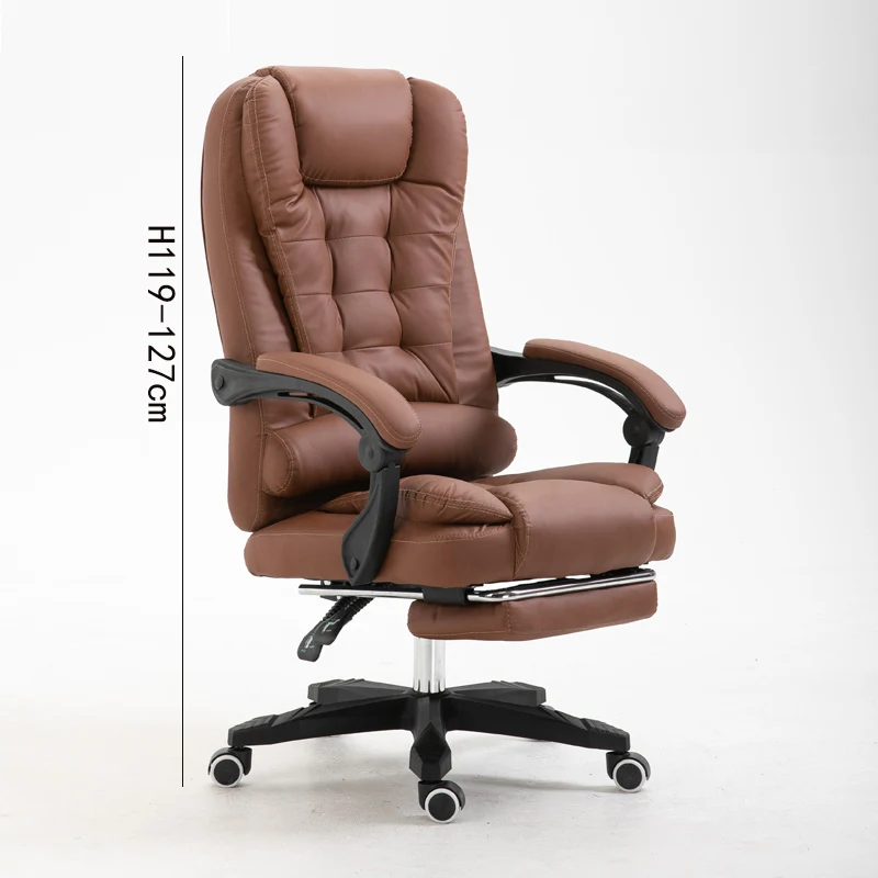 Скандинавское кресло для домашнего отдыха, регулируемые компьютерные кресла, Современные удобные офисные кресла для гостиной, игровое кресло для спальни, Интернет-кресло - Цвет: G  64CM