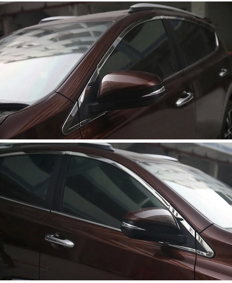 Нержавеющая сталь окна автомобиля планки для toyota RAV4 2013 xa40