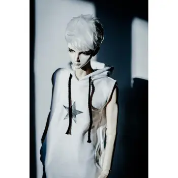 

[wamami] Prted Street Style Sleeveless Hoodie 1/3 1/4 SD17 Female BJD Dolls Dollfie