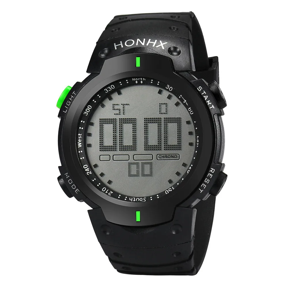 

HONHX Top Brand Luxury Men Analog Digital Military Sport LED Waterproof 5 ATM Wrist Watches clock saat xfcs Gift Dropshipping &A