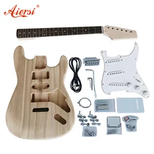 Комплект электрогитары Aiersi ST TL, полный комплект, неоконченный комплект для гитары diy