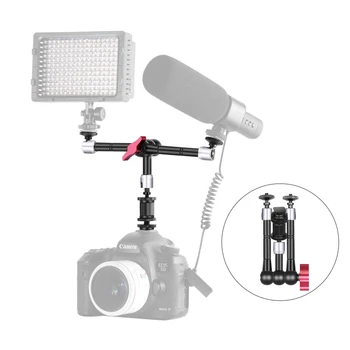 

Adjustable Friction Power 3 Arms Articulating Magic Arm for DSLR Camera Cage Rig Video Lights Monitor Flash Microphones Tripod
