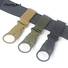 Tactical Nylon Velcro Water Bottle Hanger Multi-functional Mountaineering Portable Water Bottle Quick Hang