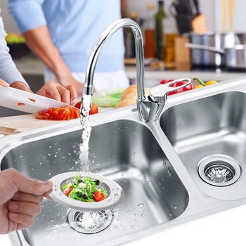 

Stainless Steel Kitchen Sink Strainer Drainer Filter Bathroom Filter Accessories