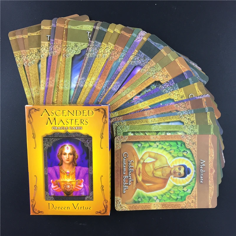 Tarot Illuminati Kit Cards Oracles Deck Card and Electronic Guidebook Tarot Game Toy Tarot Divination E-Guide Book 18
