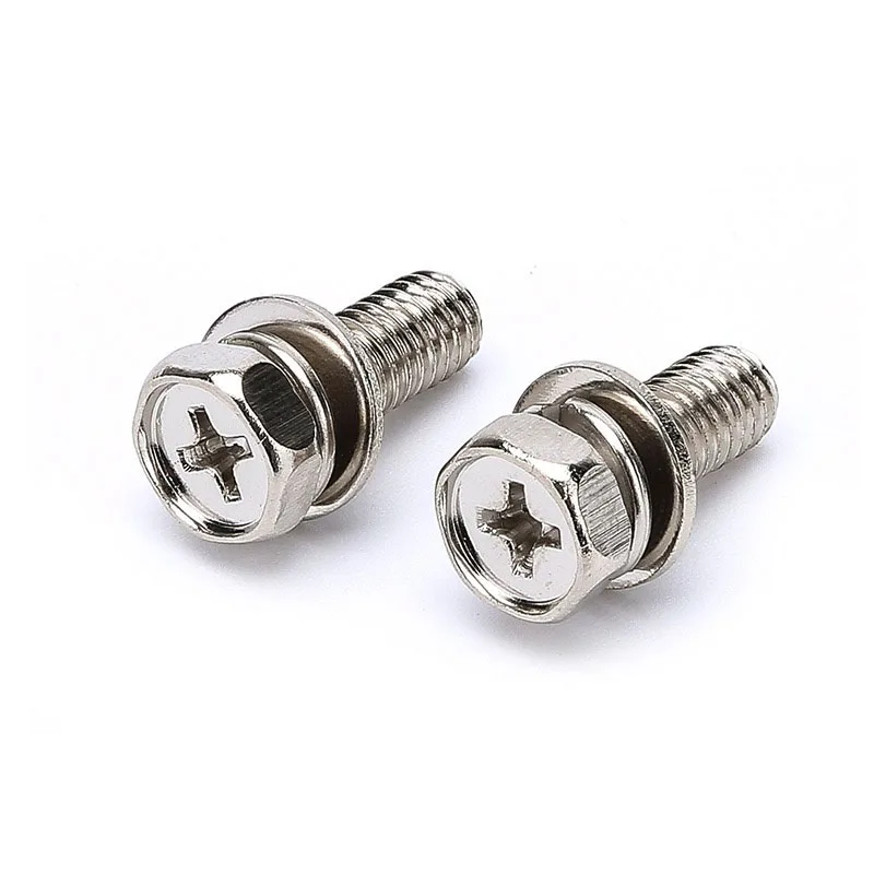 phillips hex head machine screw