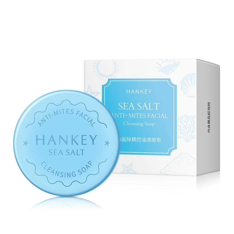 Sea Salt Soap Anti-mite Oil-control Nourishing Firming Skin Cleaning Pores Handmade | Красота и здоровье