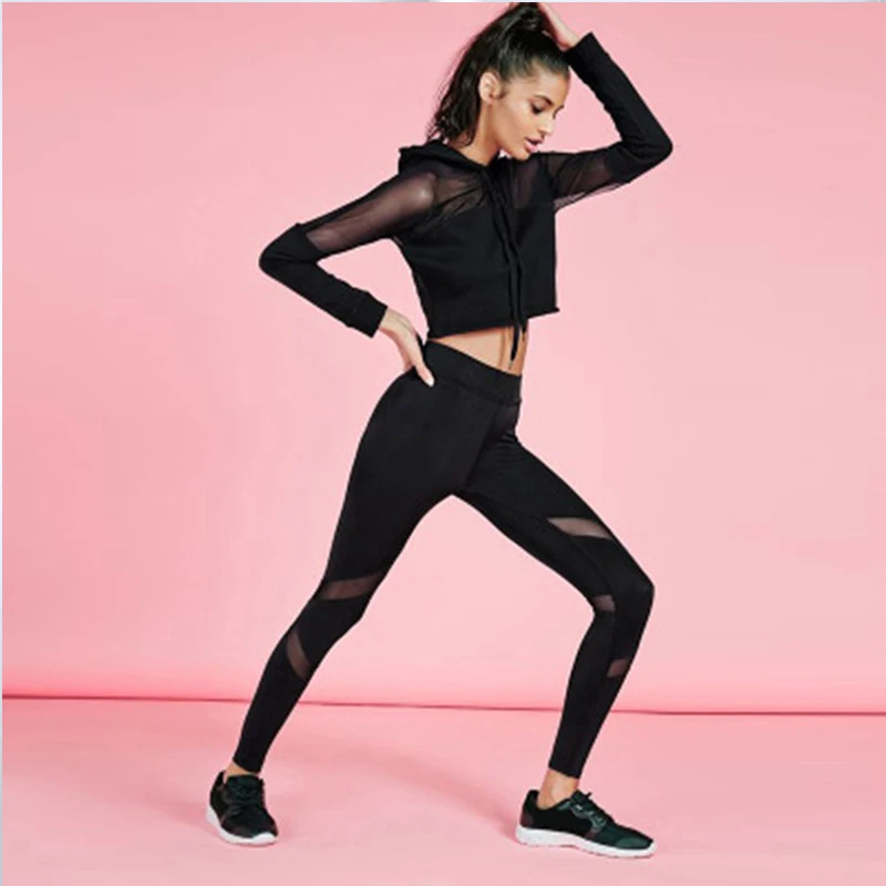 

2020 Fashion sexy elastic sport clothes for womens fitness suits sport set women sport set