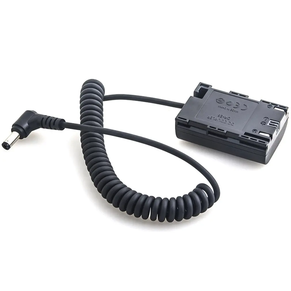 DC 7,2 в 5,5x2,1 мм LP-E6 манекен Батарея DRE6 DR-E6 Переходник постоянного тока для цифровой однообъективной зеркальной камеры Canon EOS 5D2 5D3 5D4 6D 6D2 7D 7D2 70D 80D 60D 60Da камеры