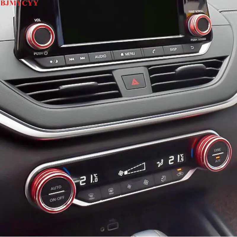 

Автомобильный Кондиционер BJMYCYY, металлическое декоративное кольцо для Nissan Teana Altima 2019 2020