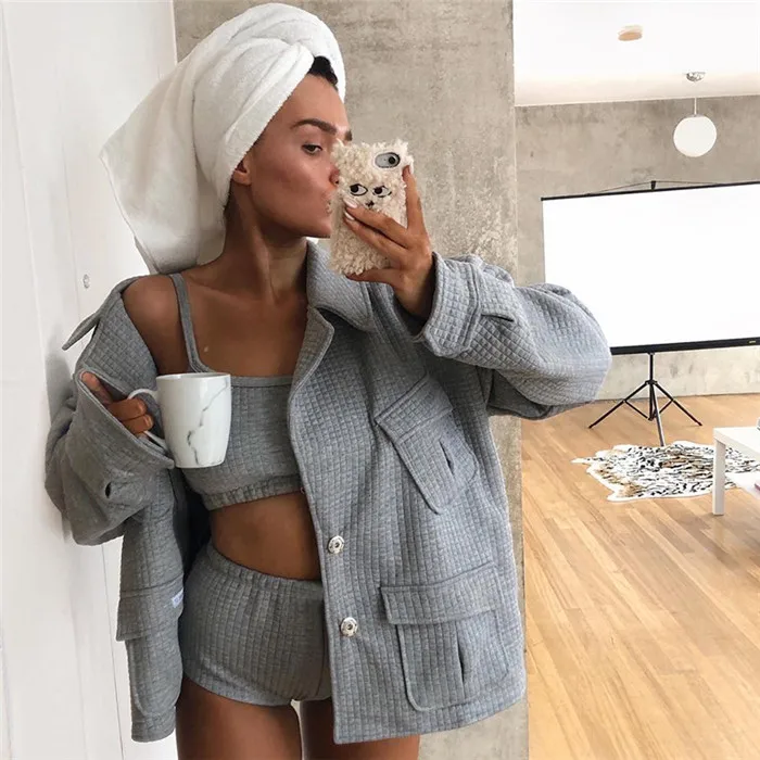 Casaco Feminino, распродажа, пальто, весна, для девочек,, штаты, Женский Осенний однотонный кардиган с отворотом, темная Пряжка, много карманов, большой размер