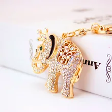 Крутой xi Аксессуары корейский стиль подвесной брелок декорация Благоприятный Слон Милая корона ребенок слон автомобильный висящий Orn