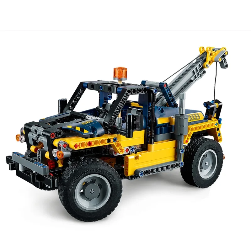 Совместимость с Technic 42079 Автопогрузчик модель грузовика строительные блоки