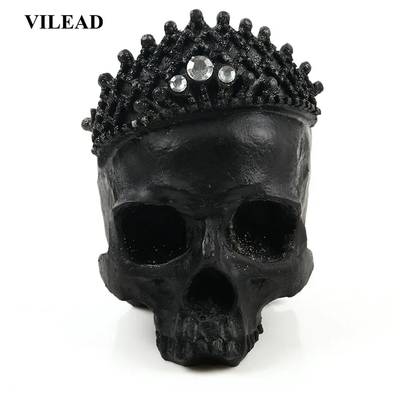 VILEAD 9 Styles of Personalized Skulls Home Decoration Art Painting Supplies Halloween Props Skull Ornaments Fashion Bar Decor VILEAD 9 Styles of Personalized Skulls Home Decoration Art Painting Supplies Halloween Props Skull Ornaments Fashion Bar Decor