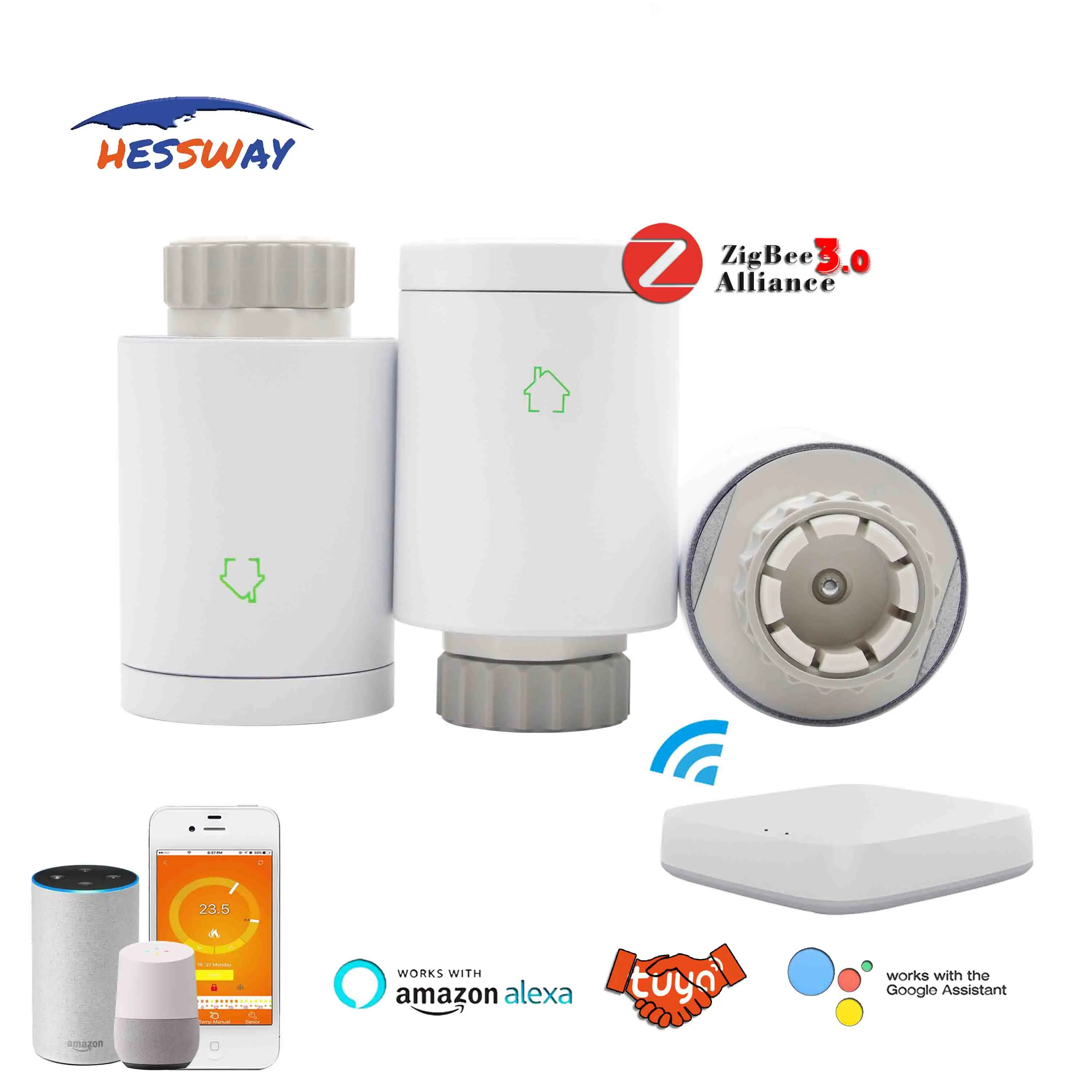 Сенсорный выключатель zigbee 3 0 в Термостатические клапаны радиатора для