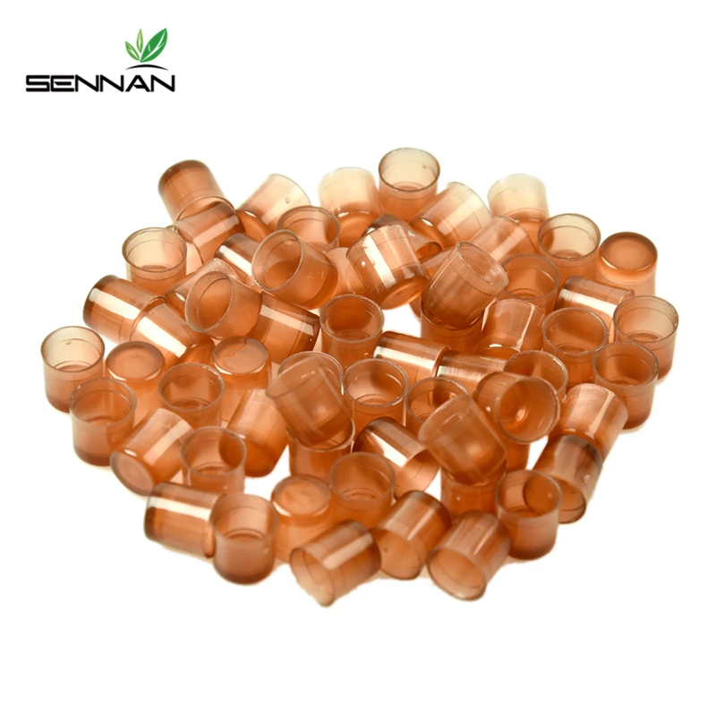 120 PCS Beekeeping Queen cell Brown Bee Feeding tools Applicable to beekeepers