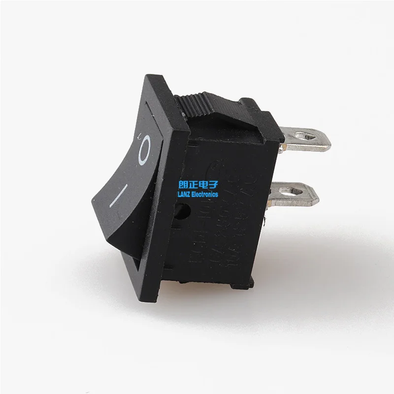 KCD1-101-2P 5-30pcs Switch ON-OFF KCD1 15*21mm 2pin Ship Type 6A 250V 10A 125V 15X21 Rocker power switch black New | Обустройство