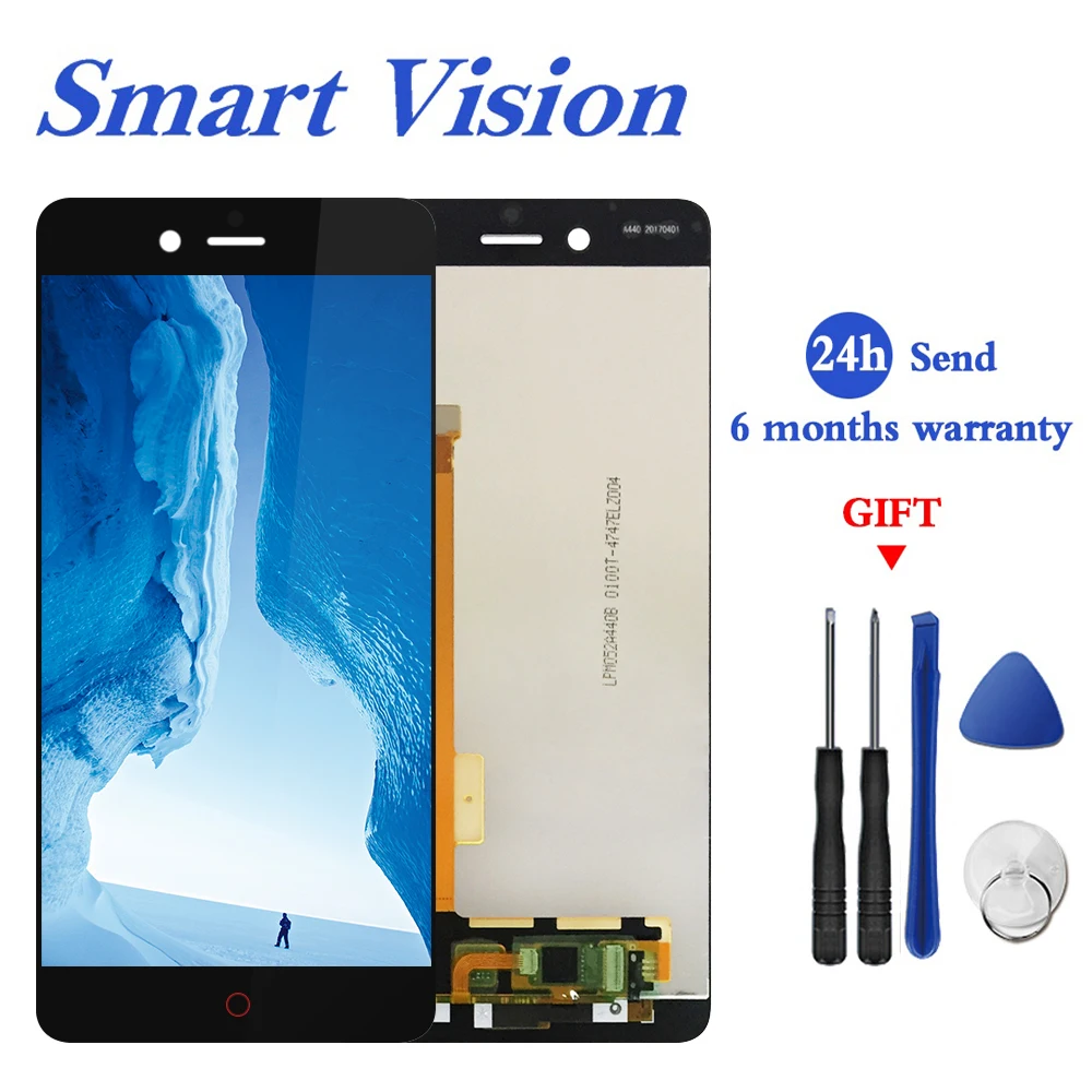 Запасные части для ремонта ЖК дисплея и сенсорного экрана ZTE Nubia Z17 mini NX569J