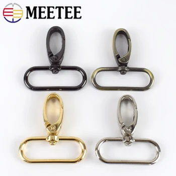 

30pcs 38mm Metal Bags Strap Buckles Lobster Clasp Collar Carabiner Snap Hook DIY KeyChain Bag Part Accessories