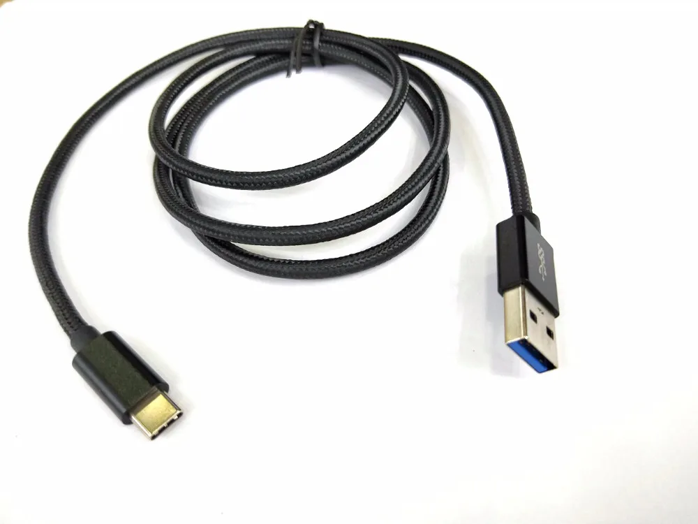 50 шт. плетеный кабель USB 3,1 type C к USB 3,0 кабель-адаптер 5 Гб 1 м Новинка