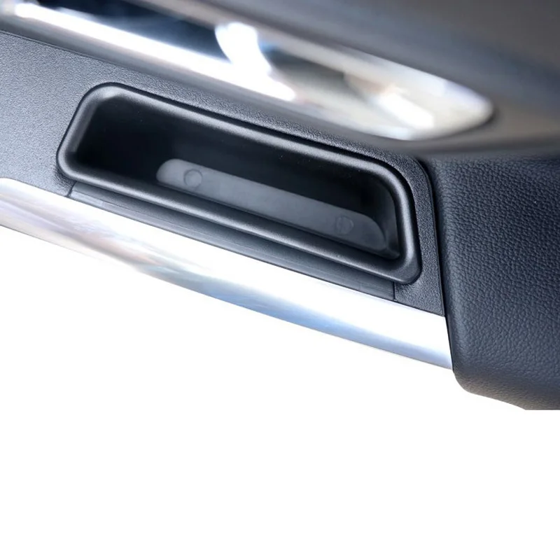 

2*Inner Side Door Handle Storage Box High Quality ABS Plastic For Auto Accessories New Product 2019