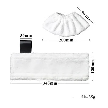 

Replacement Steam Mop Cloth Cover Cleaning Pads Household Cloth Cover for Karcher SC2 SC3 SC4 SC5 Steam Mop Cleaner Parts