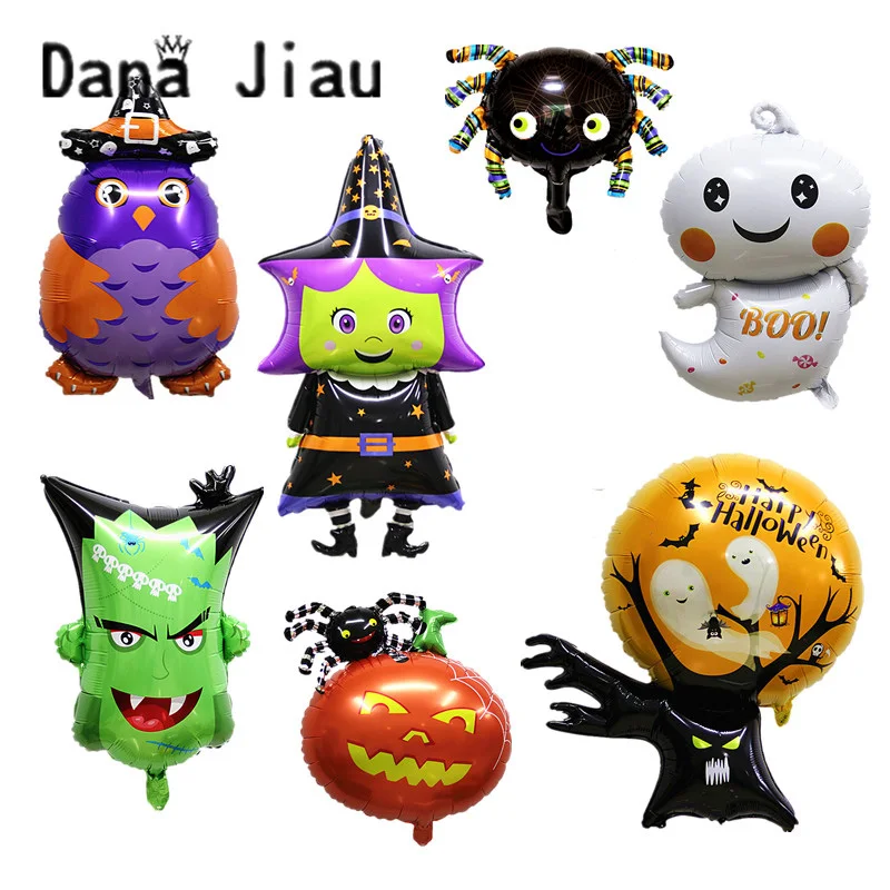 Высокое качество и надписью &quotHAPPY Halloween" вечерние украшения гелиевый воздух