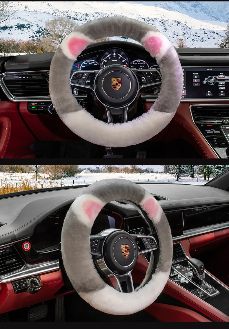 plush steering wheel cover 5