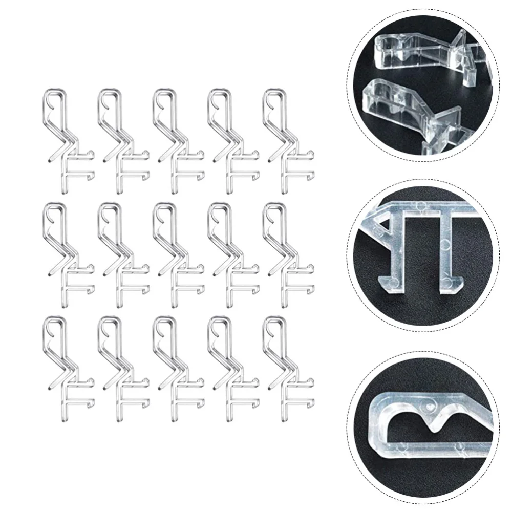 20Pcs Valance Clips Useful Curtain Clips Vertical Blind Curtain Clamps