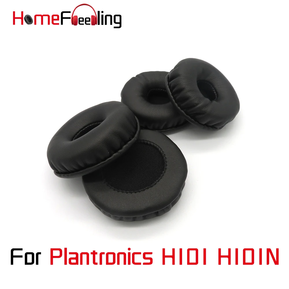 

Homefeeling Ear Pads For Plantronics H101 H101N Earpads Round Universal Leahter Repalcement Parts Ear Cushions