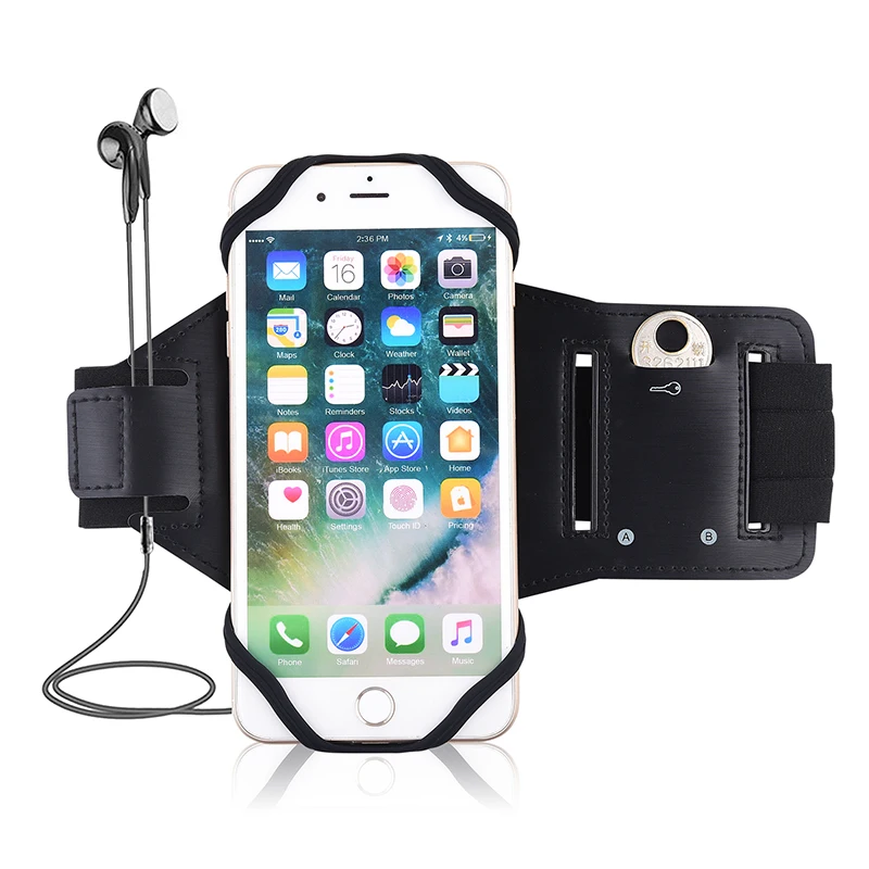 

Soft Silicone Sports Running Armbands Bag Phone Case Holder For iPhone 11 Pro Max X XR XS 8 7 Samsung Note 20 10 Lite S20 Ultra