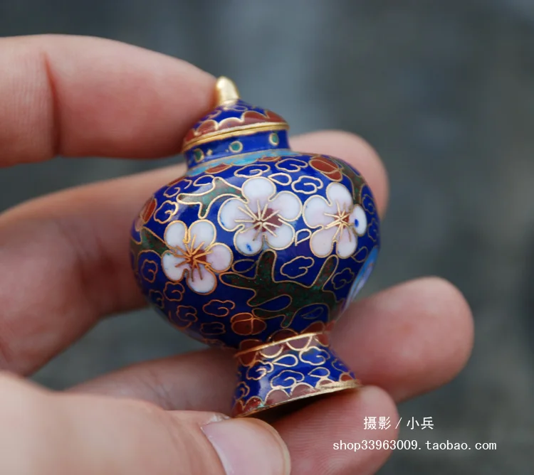 Изысканные банки старого Пекина Cloisonne