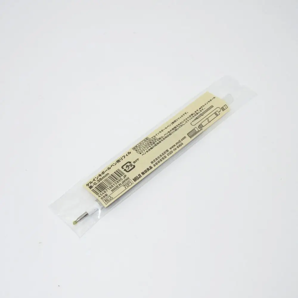 

Original MUJI Ink Cartridges Pen Refills for Gel Pen 0.38 mm 0.5 mm Japan